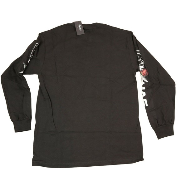 primitive skateboarding t shirt / long sleeve / black color /sleeve graphics tee - Picture 2 of 4